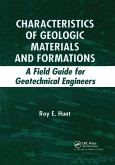 Characteristics of Geologic Materials and Formations