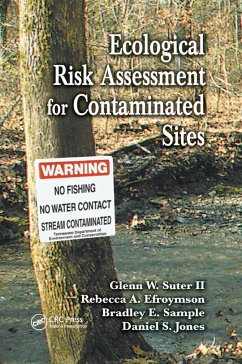 Ecological Risk Assessment for Contaminated Sites - Suter, Glenn W; Efroymson, Rebecca a; Sample, Bradley E