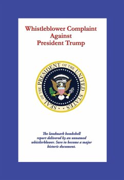 Cover Whistleblower Complaint Against President Trump (eBook, ePUB)