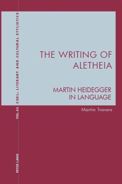 The Writing of Aletheia - Travers, Martin