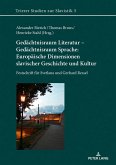 Gedächtnisraum Literatur ¿ Gedächtnisraum Sprache: Europäische Dimensionen slavischer Geschichte und Kultur