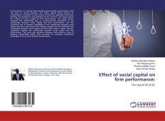 Effect of social capital on firm performance: