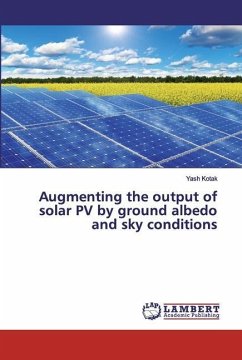 Augmenting the output of solar PV by ground albedo and sky conditions