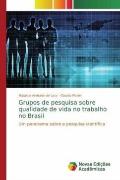 Grupos de pesquisa sobre qualidade de vida no trabalho no Brasil - Andrade de Lara, Mauricio;Picinin, Claudia