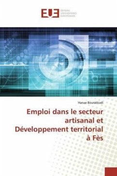 Emploi dans le secteur artisanal et Développement territorial à Fès - Bourakkadi, Hanae