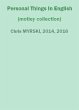 Personal Things In English (motley... - Bild 1