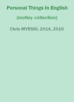 Cover Personal Things In English (motley collection) (eBook, ePUB)