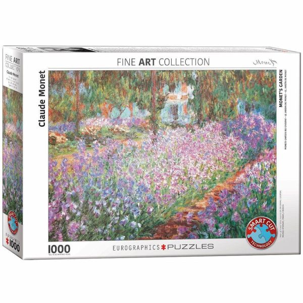 Eurographics 6000-4908 - Monets Garten bei Giverny von Claude Monet, Puzzle  - Bei bücher.de immer portofrei