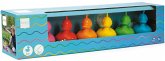 Carletto 276182026 - Scratch, Enten Angelspiel, bunt 8-teilig