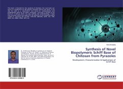 Synthesis of Novel Biopolymeric Schiff Base of Chitosan from Pyrazoles