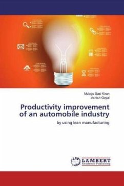 Productivity improvement of an automobile industry
