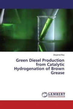 Green Diesel Production from Catalytic Hydrogenation of Brown Grease