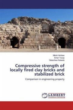 Compressive strength of locally fired clay bricks and stabilized brick