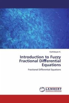 Introduction to Fuzzy Fractional Di erential Equations - K., Karthikeyan