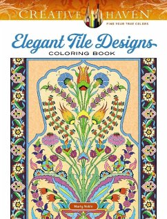 Creative Haven Elegant Tile Designs Coloring Book - Noble, Marty