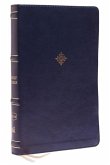 Nkjv, Thinline Bible, Leathersoft, Navy, Red Letter Edition, Comfort Print