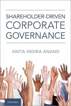 Shareholder-Driven Corporate Governance - Anand, Anita Indira