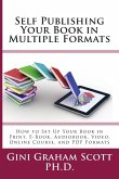 Self-Publishing Your Book in Multiple Formats