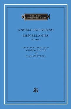 Miscellanies - Poliziano, Angelo
