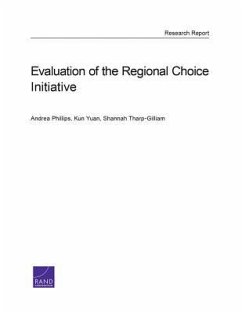 Evaluation of the Regional Choice Initiative - Phillips, Andrea; Yuan, Kun; Tharp-Gilliam, Shannah