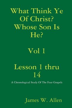 What Think Ye Of Christ? Whose Son Is He? - Allen, James W.