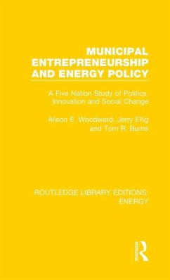 Cover Municipal Entrepreneurship and Energy Policy