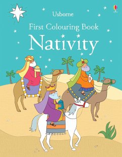 First Colouring Book Nativity - Brooks, Felicity