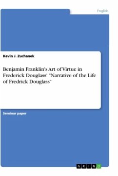 Benjamin Franklin's Art of Virtue in Frederick Douglass' 