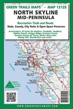 North Skyline * Mid-Peninsula, CA No. 1212s - Maps, Green Trails