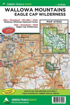 Wallowa Mountains * Eagle Cap Wilderness, or No. G475sx - Maps, Green Trails