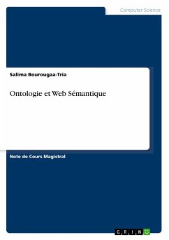 Ontologie et Web Sémantique - Bourougaa-Tria, Salima