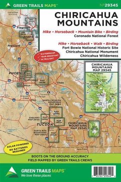 Chiricahua Mountains, AZ No. 2934s - Maps, Green Trails