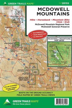 McDowell Mountains, AZ No. 2815s - Maps, Green Trails