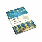 Vincent Van Gogh Set of 3 Mini Notebooks