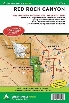 Red Rock Canyon, NV No. 2474s - Maps, Green Trails