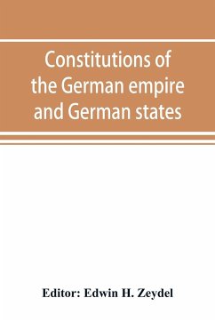 Constitutions of the German empire and German states