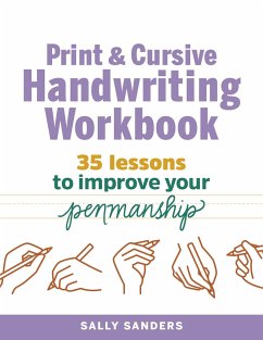 Print and Cursive Handwriting Workbook - Sanders, Sally