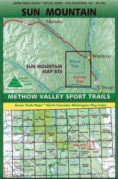 Sun Mountain * Methow Valley, Wa No. 83s - Maps, Green Trails