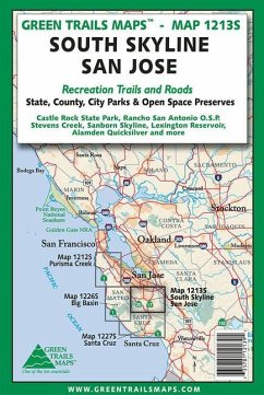 South Skyline * San Jose, CA No. 1213s - Maps, Green Trails