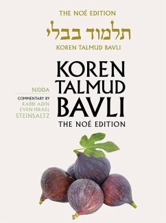Koren Talmud Bavli, Noe Edition, Vol 42: Nidda, Hebrew/English, Large, Color - Steinsaltz, Adin