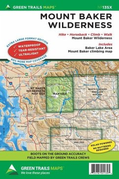 Mount Baker Wilderness Climbing, Wa No. 13sx - Maps, Green Trails