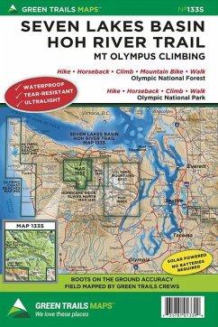 Seven Lakes Basin * Hoh River Trail, Wa No. 133s - Maps, Green Trails
