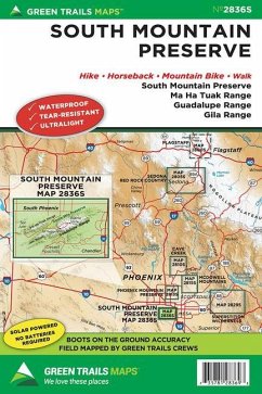 South Mountain Preserve, AZ No. 2836s - Maps, Green Trails