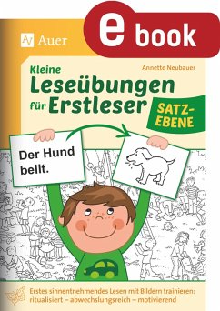 Kleine Leseübungen für Erstleser - Satzebene (eBook, PDF) - Neubauer, Annette