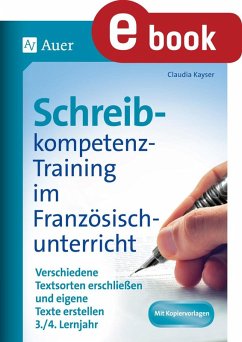 Schreibkompetenz-Training im Französischunterricht (eBook, PDF) - Kayser, Claudia