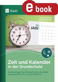 Zeit und Kalender in der Grundschule (eBook, PDF) - Sommer, Sandra; Sommer, Markus