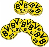 BVB 34708300 - BVB-Bierdeckel, Pappe, Borussia Dortmund, 50er-Set