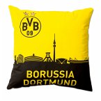 BVB 16820100 - BVB-Kissen mit Skyline, Borussia Dortmund, 40x40cm