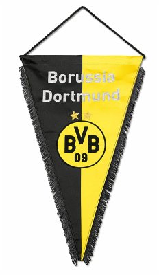 BVB 12103700 - BVB-Seidenwimpel, Wimpel, Borussia Dortmund, 39x24cm