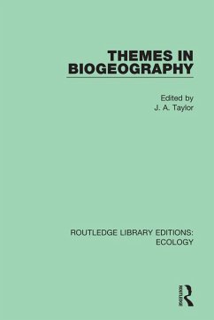 Cover Themes in Biogeography (eBook, PDF)